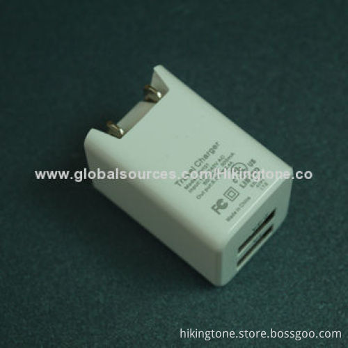 5V 2.4A Height Power Charging Faster USB Travel Charger for iPhone and Tablet